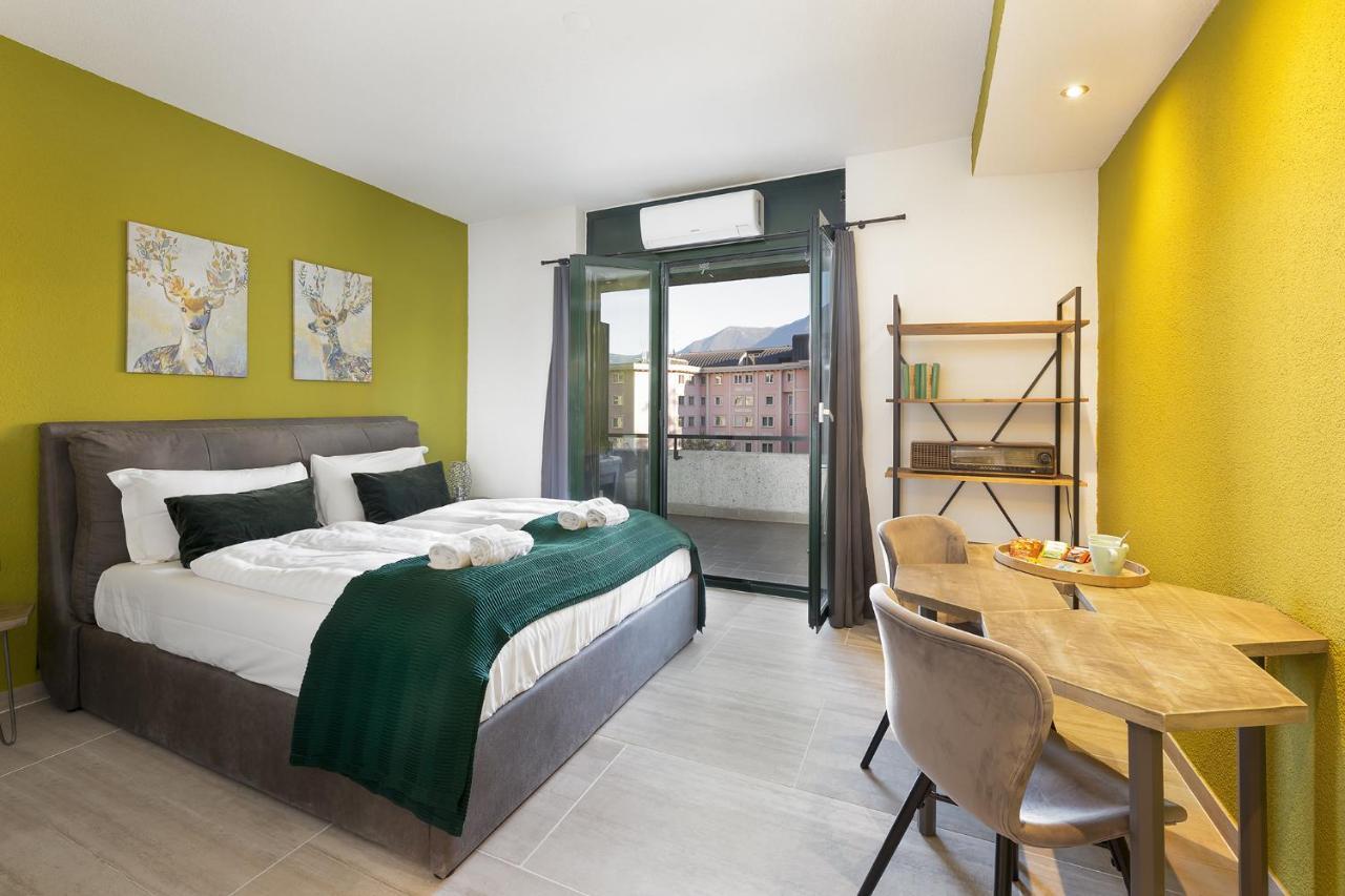 Guesthouse Lugano Apartments By Lr ภายนอก รูปภาพ