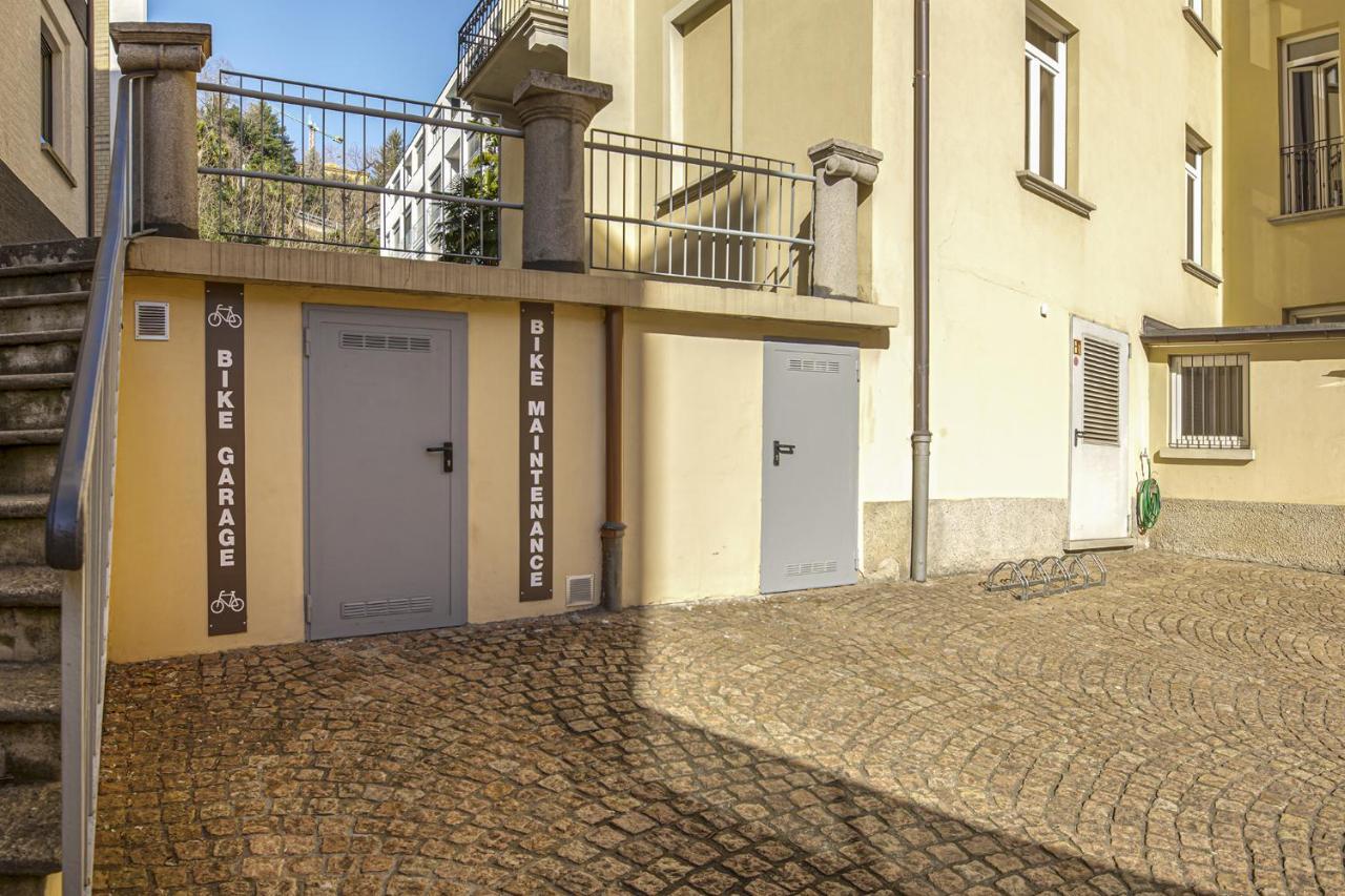 Guesthouse Lugano Apartments By Lr ภายนอก รูปภาพ