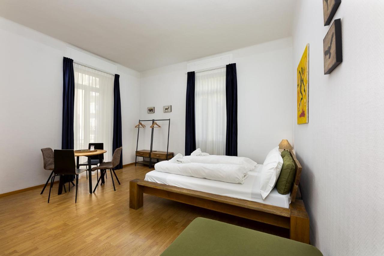 Guesthouse Lugano Apartments By Lr ภายนอก รูปภาพ